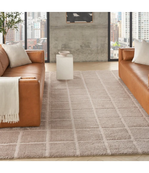 DKNY West End Ave Beige WTE01 8 ft. X 10 ft. Rect. Rug