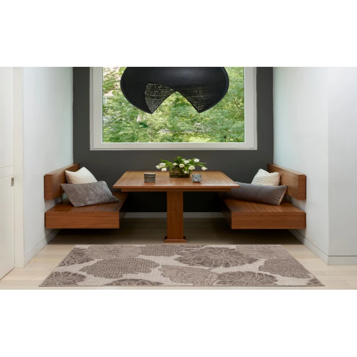 Nourison Garden Oasis Natural GOA04 3 ft. X 5 ft. Rectangle Rug