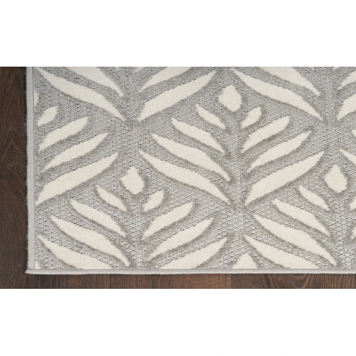 Nourison Aloha Grey ALH35 2 ft. 8 in. X 4 ft. Rectangle Rug