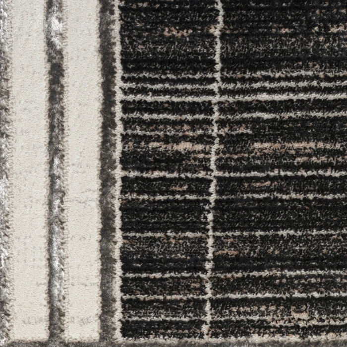 Nourison Desire Area Rug DSR01 Charcoal/Silver