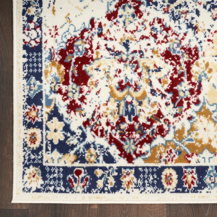 Nourison Grafix Area Rug GRF31 Blue Multicolor