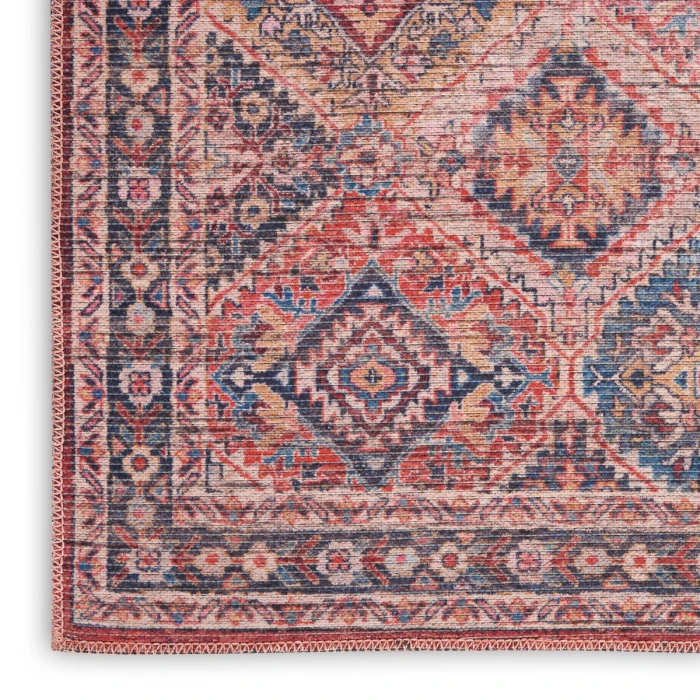 Nicole Curtis Machine Washable Series 1 Area Rug SR103 Multicolor 9' x 12'