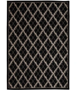 Nourison Home Tranquility Black TNQ01 5ft.3in. x 7ft.5in. Rect. Rug