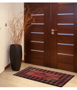 Nourison Home Accent Decor/Xmas 102JP Red 2 ft. X 3 ft. Area Rug