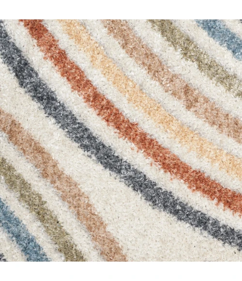 Nourison Astra Machine Washable Area Rug ASW08 Ivory/Multi