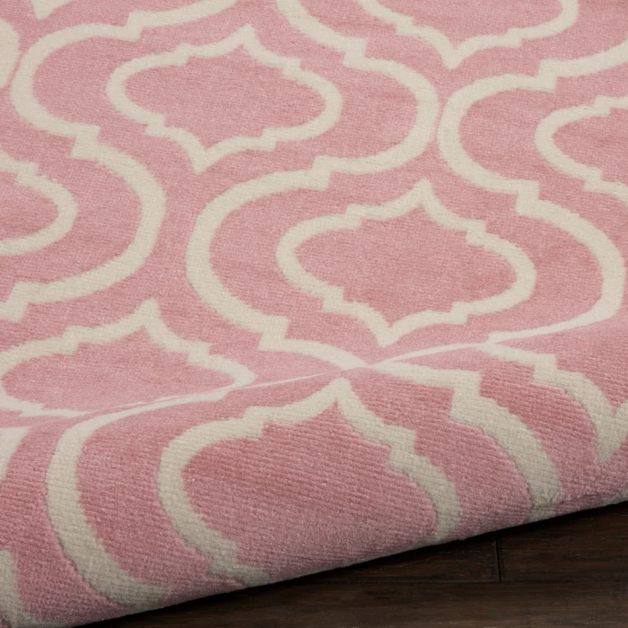 Nourison Jubilant Round Area Rug JUB19-Pink