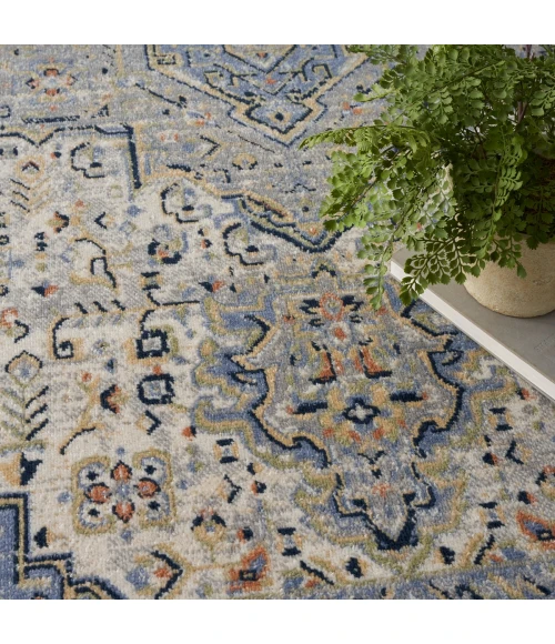 Nourison Nourison Essentials Persian Blue NRE07 8 ft. X 10 ft. Rect. Rug