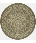 Nourison Tulum Olive TLM05 8 ft. X Round Rug