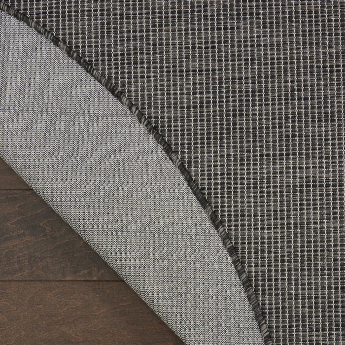 Nourison Positano Round Area Rug POS01-Charcoal