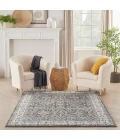 Kathy Ireland American Manor Area Rug AMR01 Grey/Ivory 5'3" x 7'3"