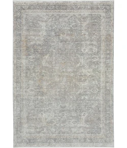 Nourison Home Starry Nights STN03 Silver/Cream 5 ft. 3 in. X 7 ft. 3 in. Area Rug