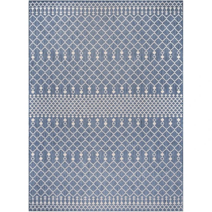Nourison Positano Navy Blue POS02 12ft. x 15ft. Rect. Rug