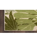 Nourison Aloha Ivory Green ALH40 3 ft. 6 in. X 5 ft. 6 in. Rectangle Rug