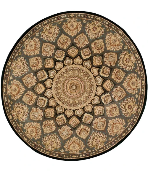 Nourison Home Nourison 2000 Grey 2318 6ft. x Round Round Rug