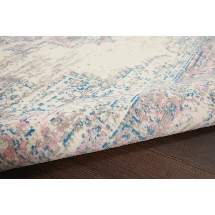 Nourison Grafix Area Rug GRF14-Ivory/Pink