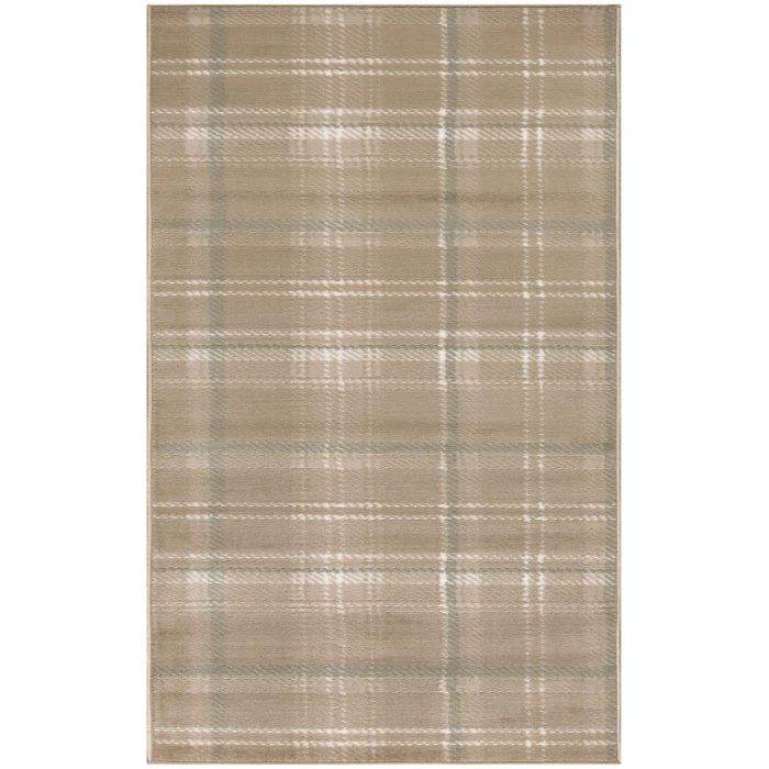 Nourison Grafix Taupe GRF03 2 ft. 3 in. X 10 ft. Rectangle Rug