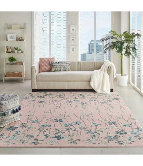 Nourison Tranquil Area Rug TRA04-Pink