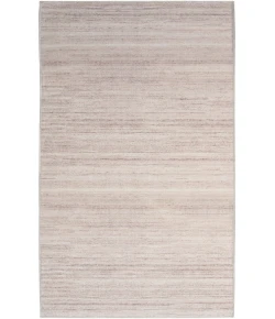 Nourison Home Washable Essentials WAE01 Ivory Mocha 2 ft. X 6 ft. Area Rug