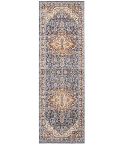 Nourison Home Lagos Navy LAG01 2ft.3in. x 7ft.6in. Rect. Rug