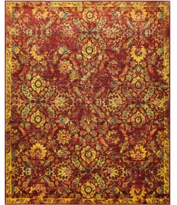 Nourison Home Timeless Red TML05 7ft.9in. x 9ft.9in. Rect. Rug