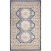 Nourison Home Serenity Home SRH01 Ivory Blue 7 ft. 10 in. X 9 ft. 10 in. Area Rug