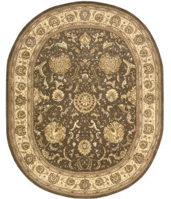 Nourison Home Nourison 2000 Slate 2206 7ft.6in. x 9ft.6in. Oval Oval Rug