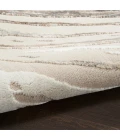 Nourison Sustainable Trends Beige Grey SUT05 5 ft. X 7 ft. Rect. Rug