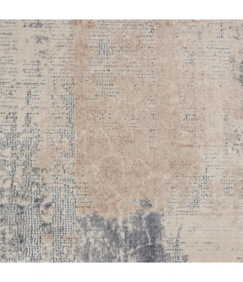 Nourison Rustic Textures Runner Area Rug RUS02-Beige/Grey