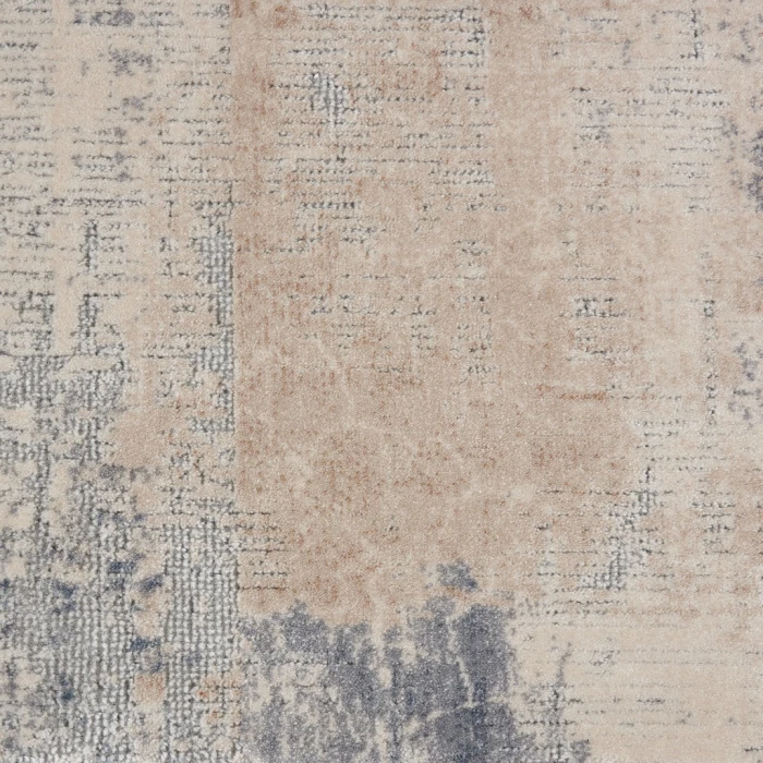 Nourison Rustic Textures Runner Area Rug RUS02-Beige/Grey