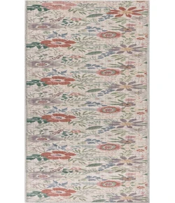 Nourison Home Nourison Washables NWB06 Cream Multicolor 2 ft. 2 in. X 10 ft. Area Rug