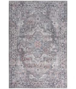 Nourison Home New Concept Washables SR101 Grey 6 ft. X 9 ft. Area Rug