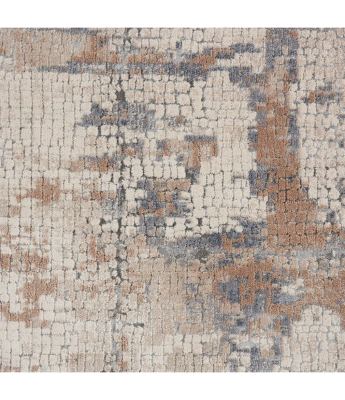 Nourison Rustic Textures Area Rug RUS06-Beige/Grey