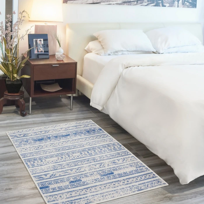 Nourison Whimsicle Area Rug WHS16-Ivory Blue