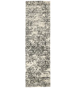 Calvin Klein Home Maya 45785 Hematite 2 ft. 3 in. X 8 ft. Area Rug