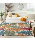 Nourison Aloha Area Rug ALH18 Multicolor 10' x 14'