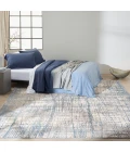 Calvin Klein Rush Area Rug CK950 Ivory Blue