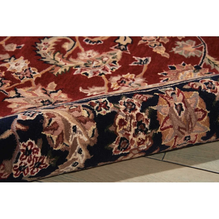 Nourison 2000 Oval Area Rug 2002-Burgundy