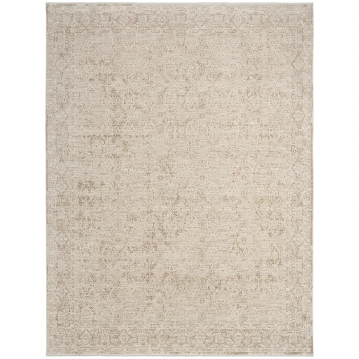 Nourison Shadows Ivory Grey SHW04 9 ft. X 12 ft. Rect. Rug