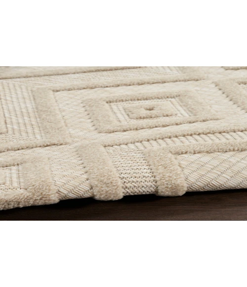 Nourison Versatile Cream NRV01 9 ft. X 12 ft. Rectangle Rug