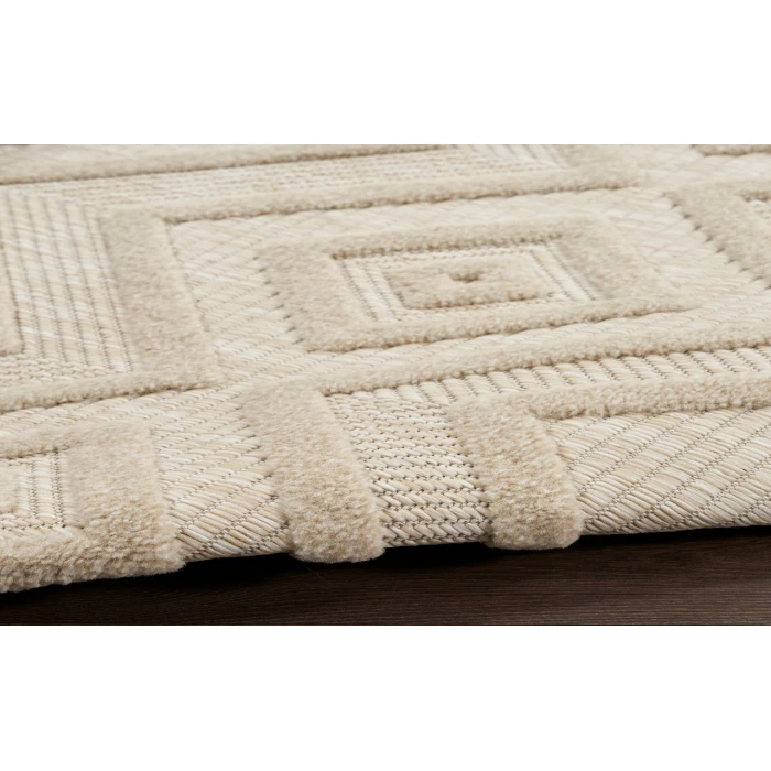 Nourison Versatile Cream NRV01 9 ft. X 12 ft. Rectangle Rug