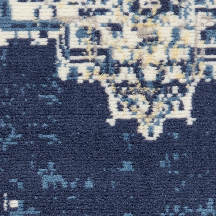 Nourison Grafix Runner Area Rug GRF14-Navy Blue