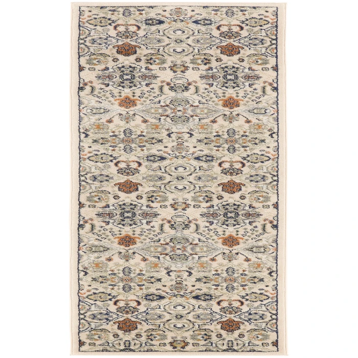 Nourison Allur Beige ALR03 2 ft. 3 in. X 7 ft. 6 in. Rectangle Rug