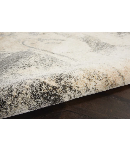 Nourison Fusion Area Rug FSS16-Cream Grey