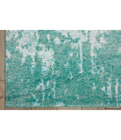 Nourison Home Silk Shadows Blue SHA10 2ft.3in. x 8ft. Rect. Rug