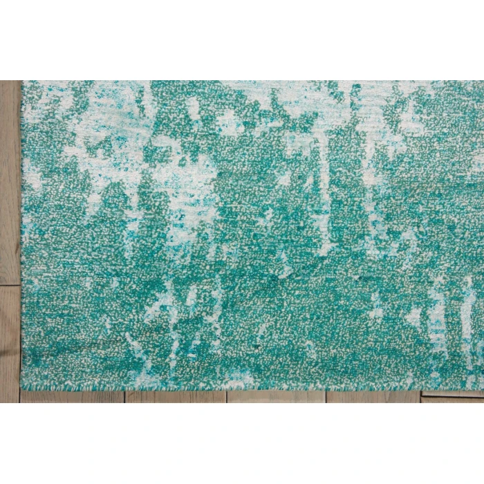 Nourison Home Silk Shadows Blue SHA10 2ft.3in. x 8ft. Rect. Rug