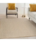 Nourison Home Courtyard Jute Ivory COU01 5 ft. X 7 ft. Rectangle Rug