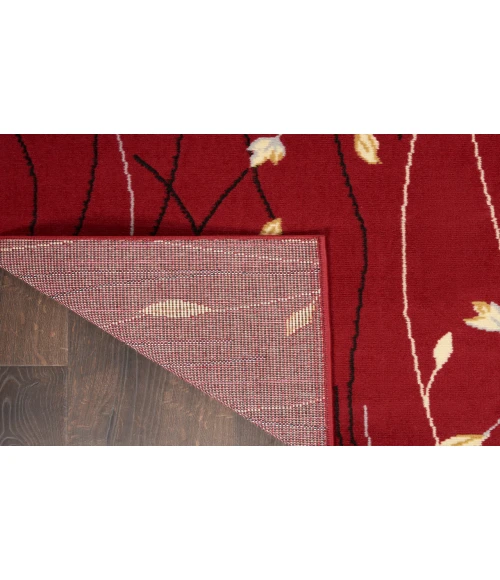 Nourison Grafix Red GRF15 2 ft. X 6 ft. Rectangle Rug