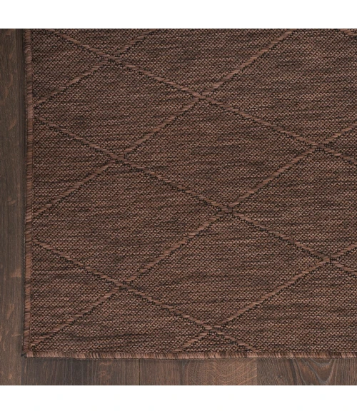 Nourison Washable Solutions Mocha WSL01 6 ft. X 9 ft. Rect. Rug