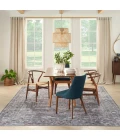 Nicole Curtis Machine Washable Series 1 Area Rug SR101 Grey
