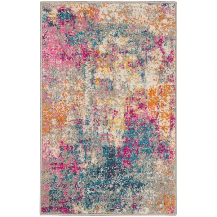 Nourison Passion Area Rug PSN36-Ivory/Multi